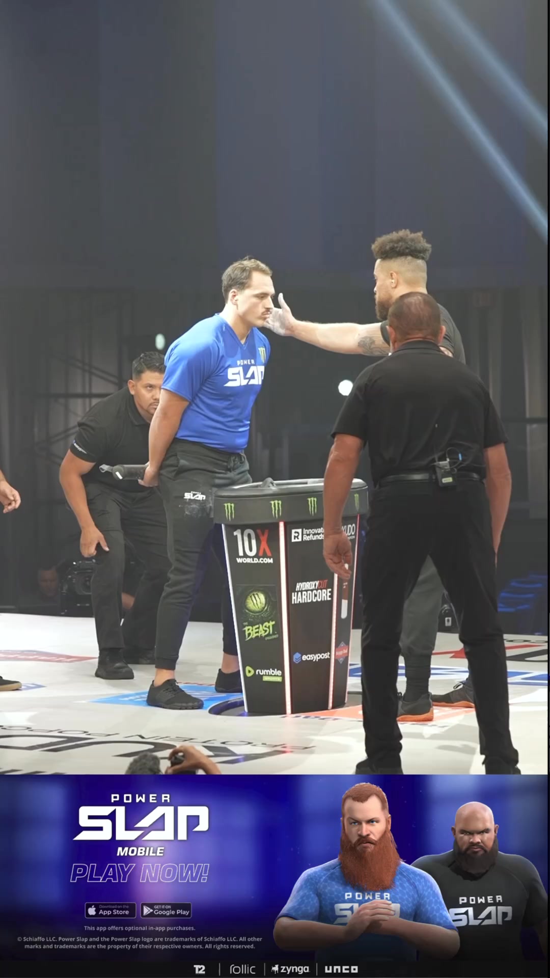 The Buffalo Soldier sat him down with a BIG slap 💪 #sports #slap # ...