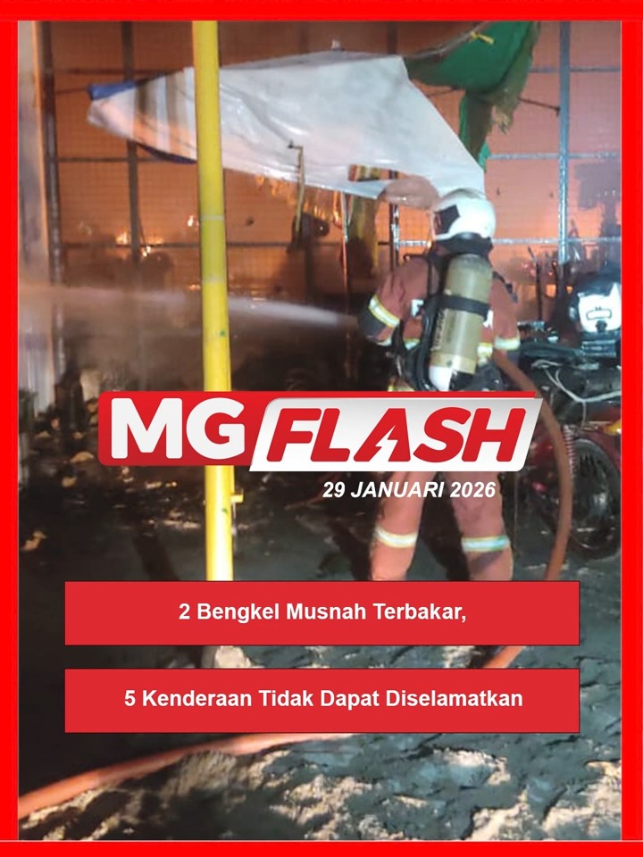 2 Bengkel Musnah Terbakar, 5 Kenderaan Tidak Dapat Diselamatkan # ...