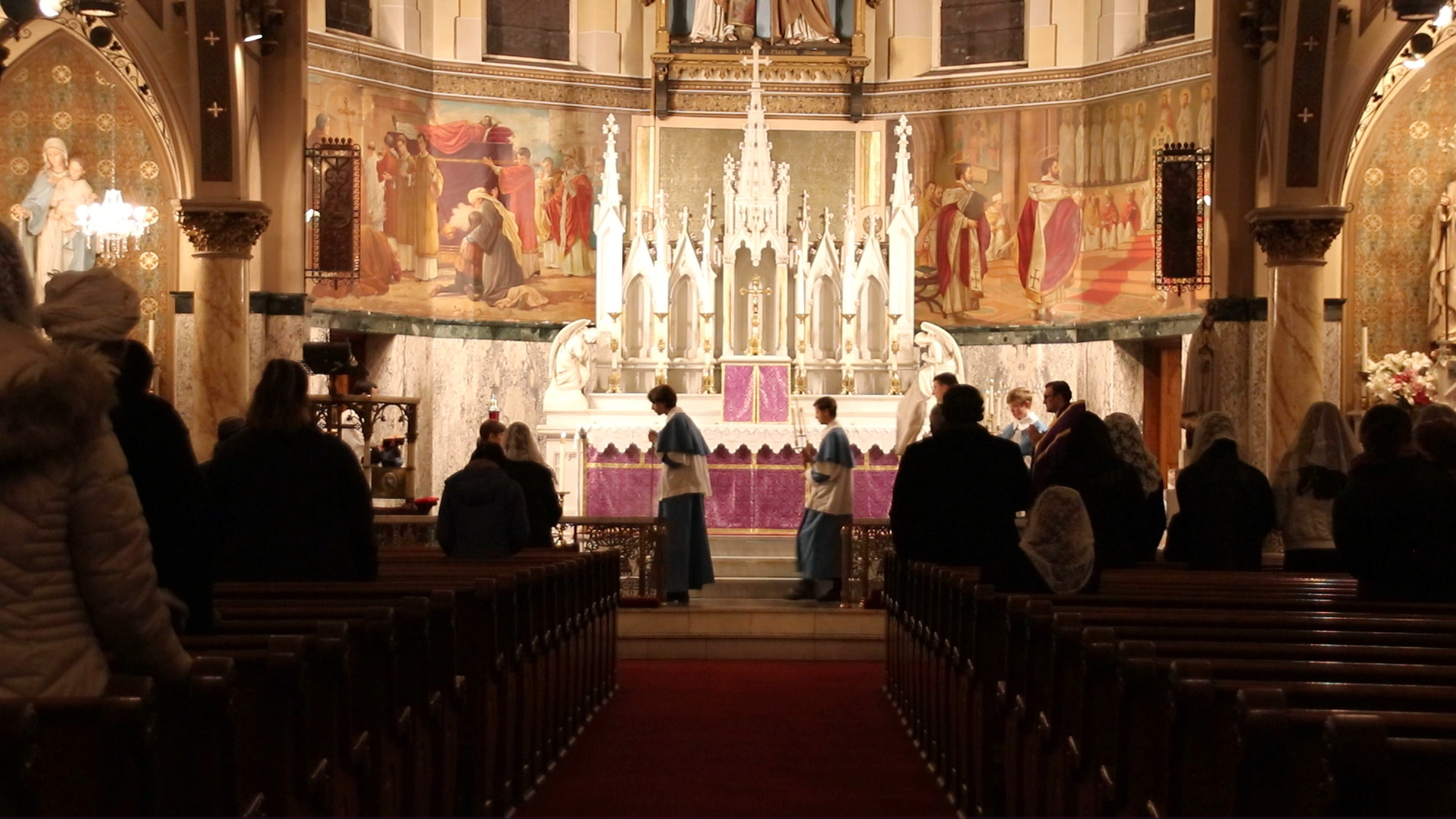Magnificat - Lassus | The incensing of the altar during the Magnificat ...