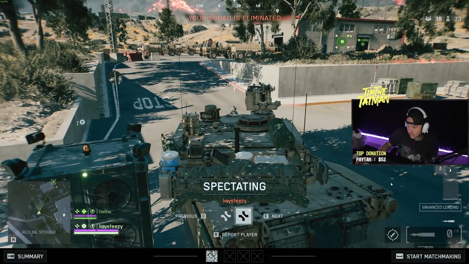 Spectating the God Gun in BF6 | Tim The Tatman Live | Facebook