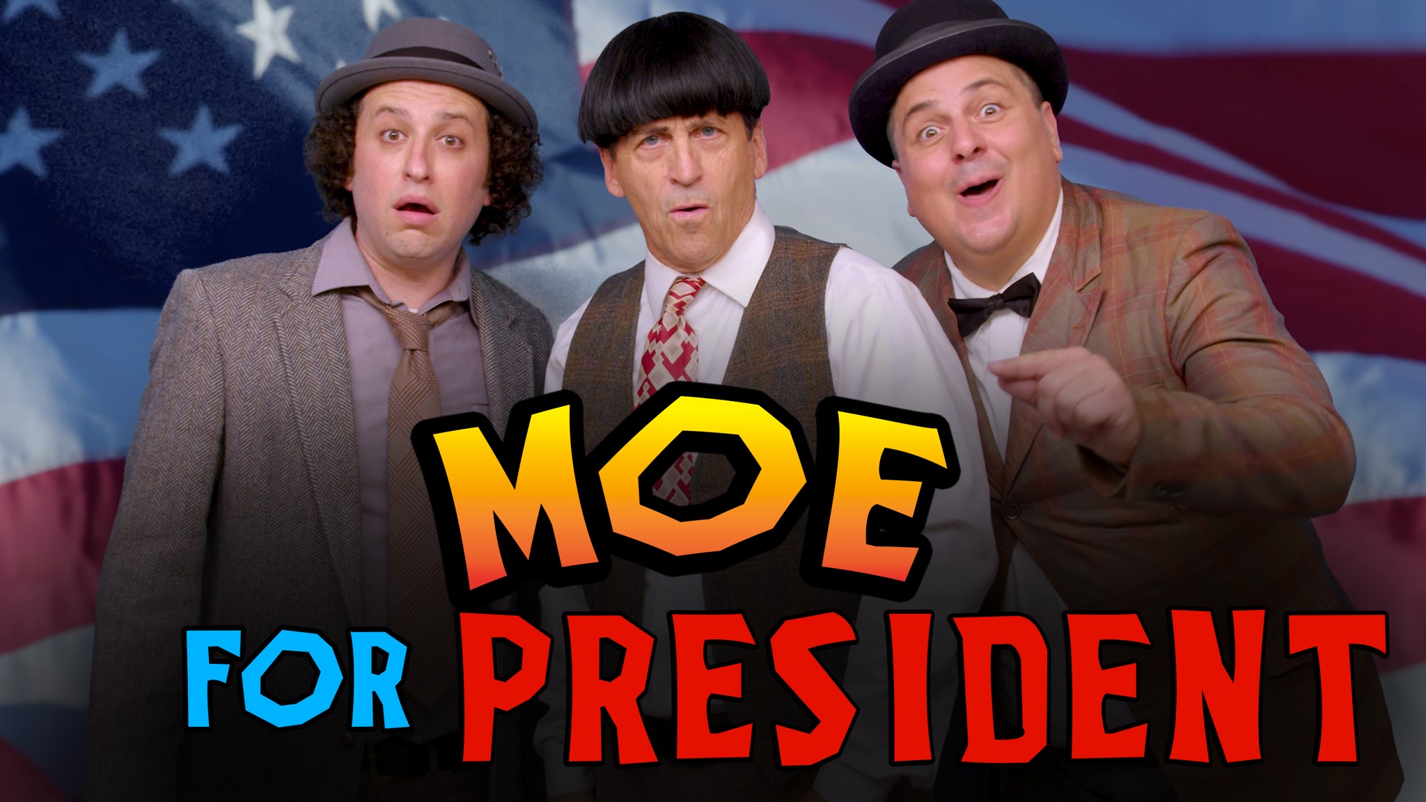 VOTE MOE!! THE MORONICA PARTY!! Cause what other Stooge could slap this ...