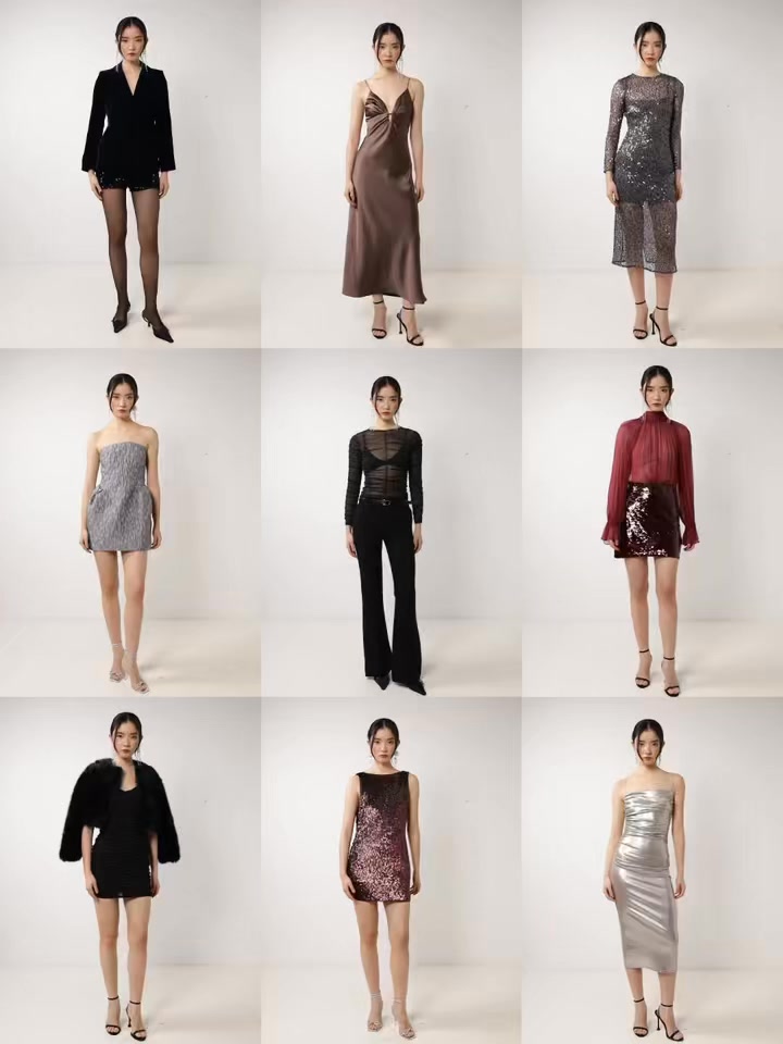 #ZALORA穿搭靈感 週五晚的快樂時間怎麼穿？ 這組派對穿搭讓你閃片、絲絨、緞面一次擁有，收工後就穿閃閃亮亮的出門吧 — 到 ZALORA ...