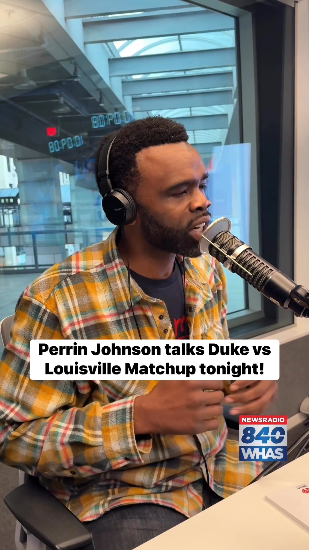 Perrin Johnson talks about Louisville vs Duke matchup tonight | 840 ...