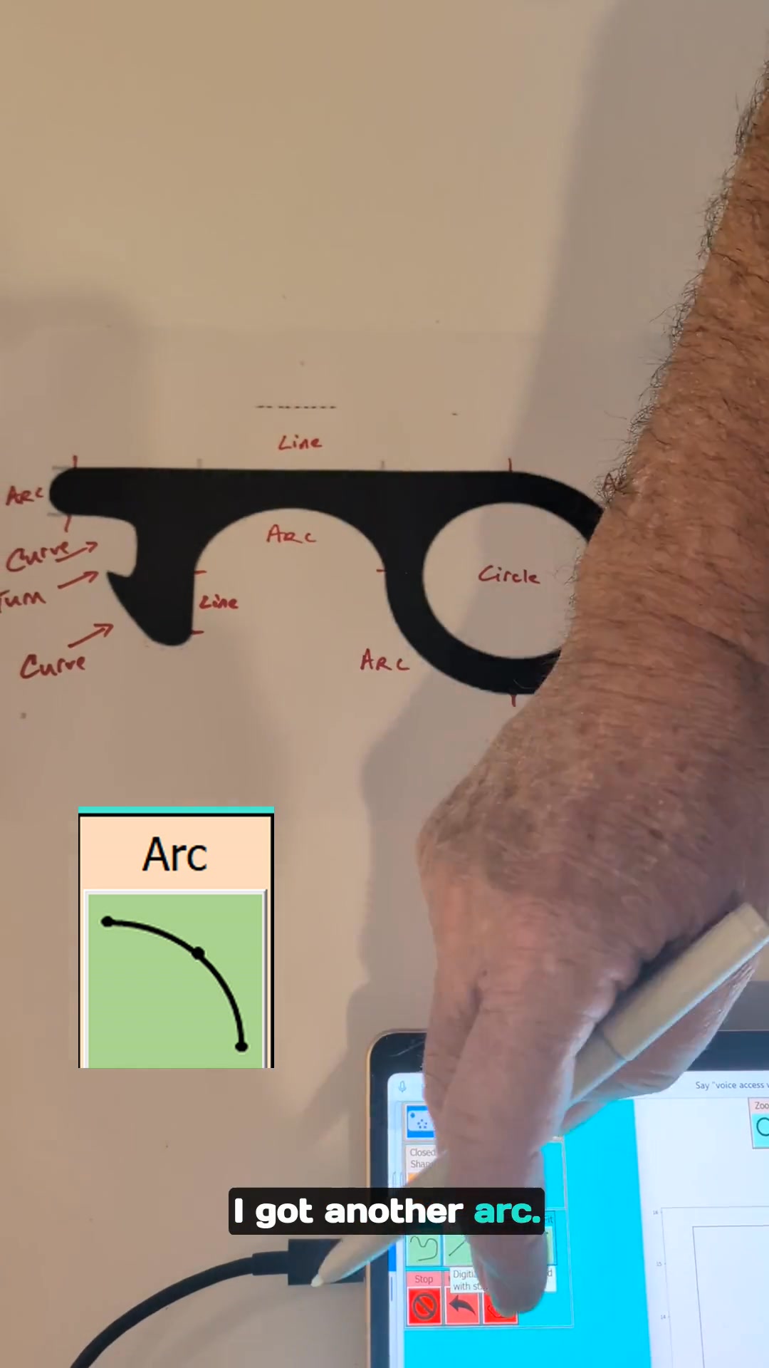 How I create a CNC DXF file for a pattern (or part) with an irregular ...