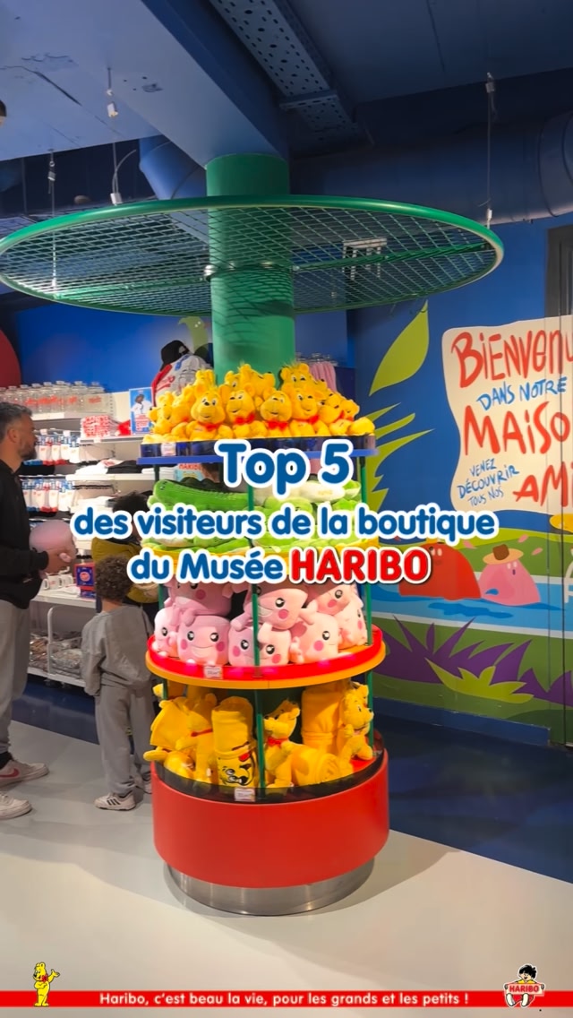 Le top 5 des visiteurs de la boutique du Musée HARIBO en février 2026🍬🤩 ...