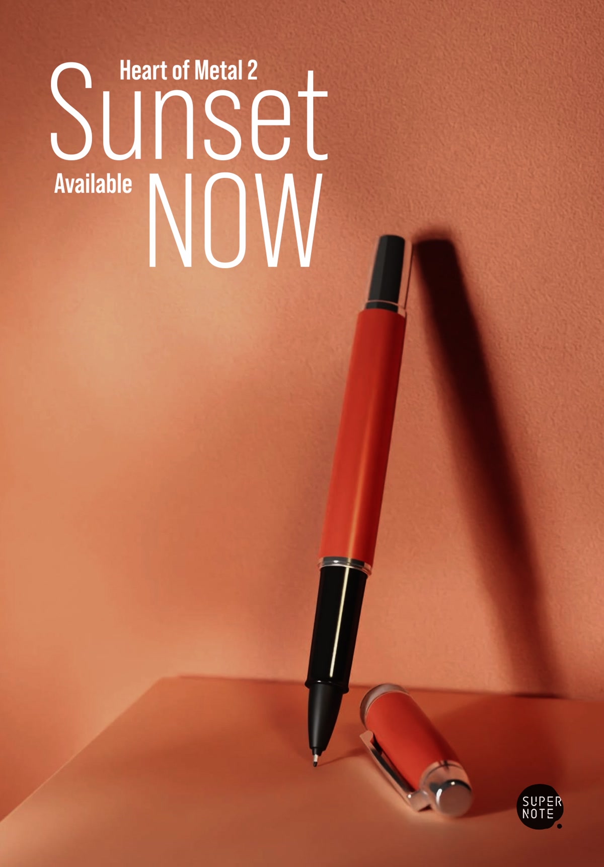 Get ready to pen your thoughts in the hues of the setting sun with 