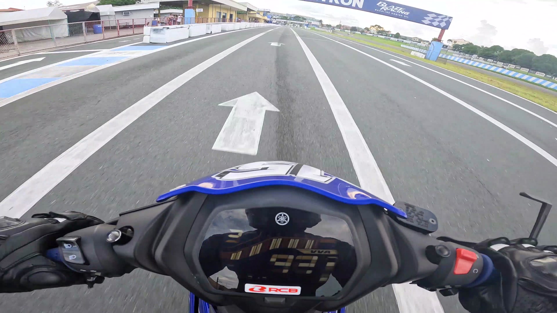 isnayper 155 track day sa carmona ECU + Pipe all stock engine | By MotoDeck