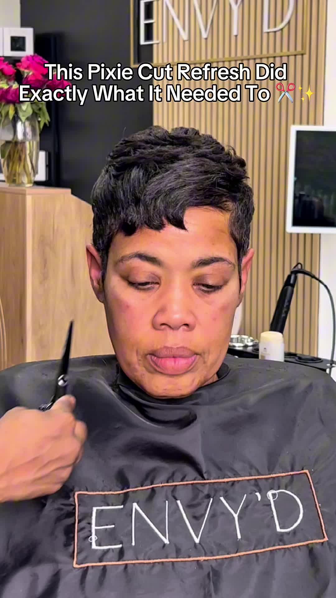 Pixie maintenance is non-negotiable and this is why. Short hair shows ...