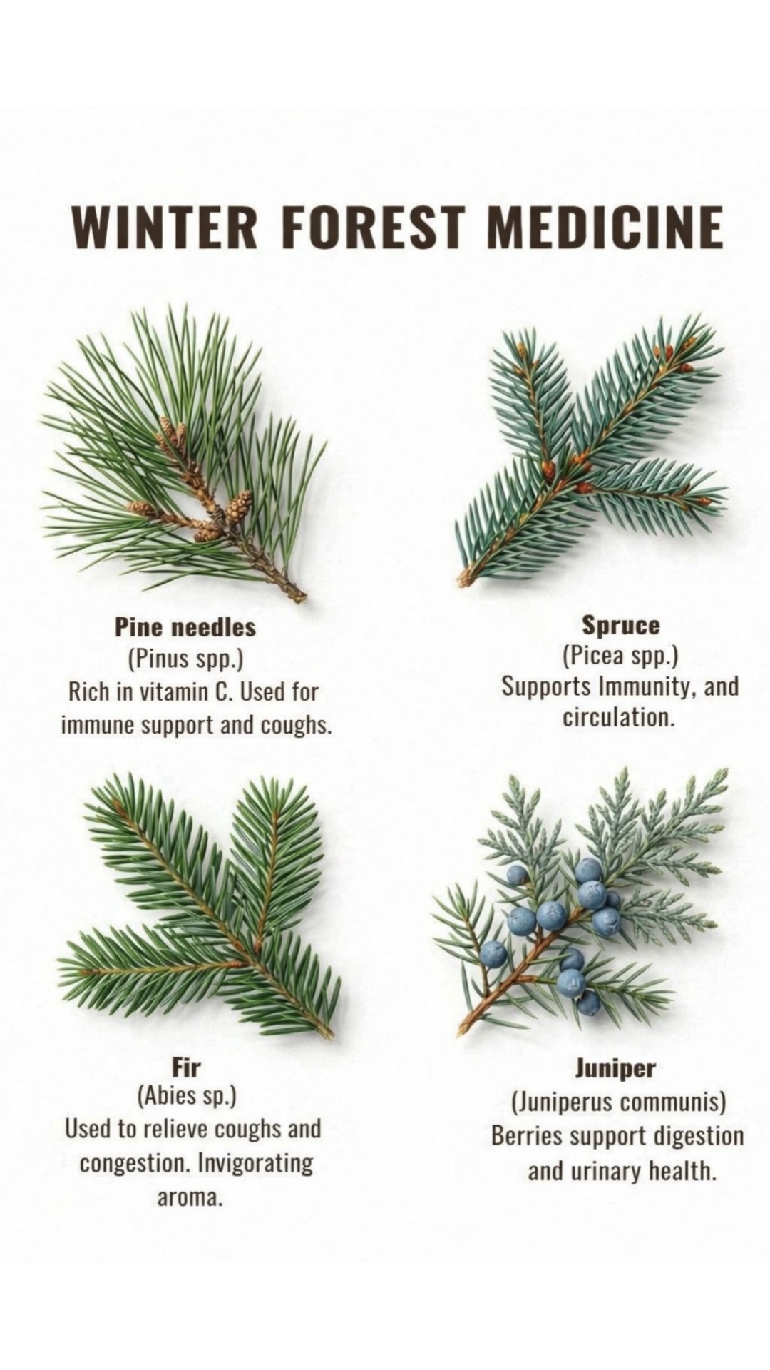 🌲 Pine Needles (Pinus spp.) Bright, fresh, and citrusy — pine needle ...