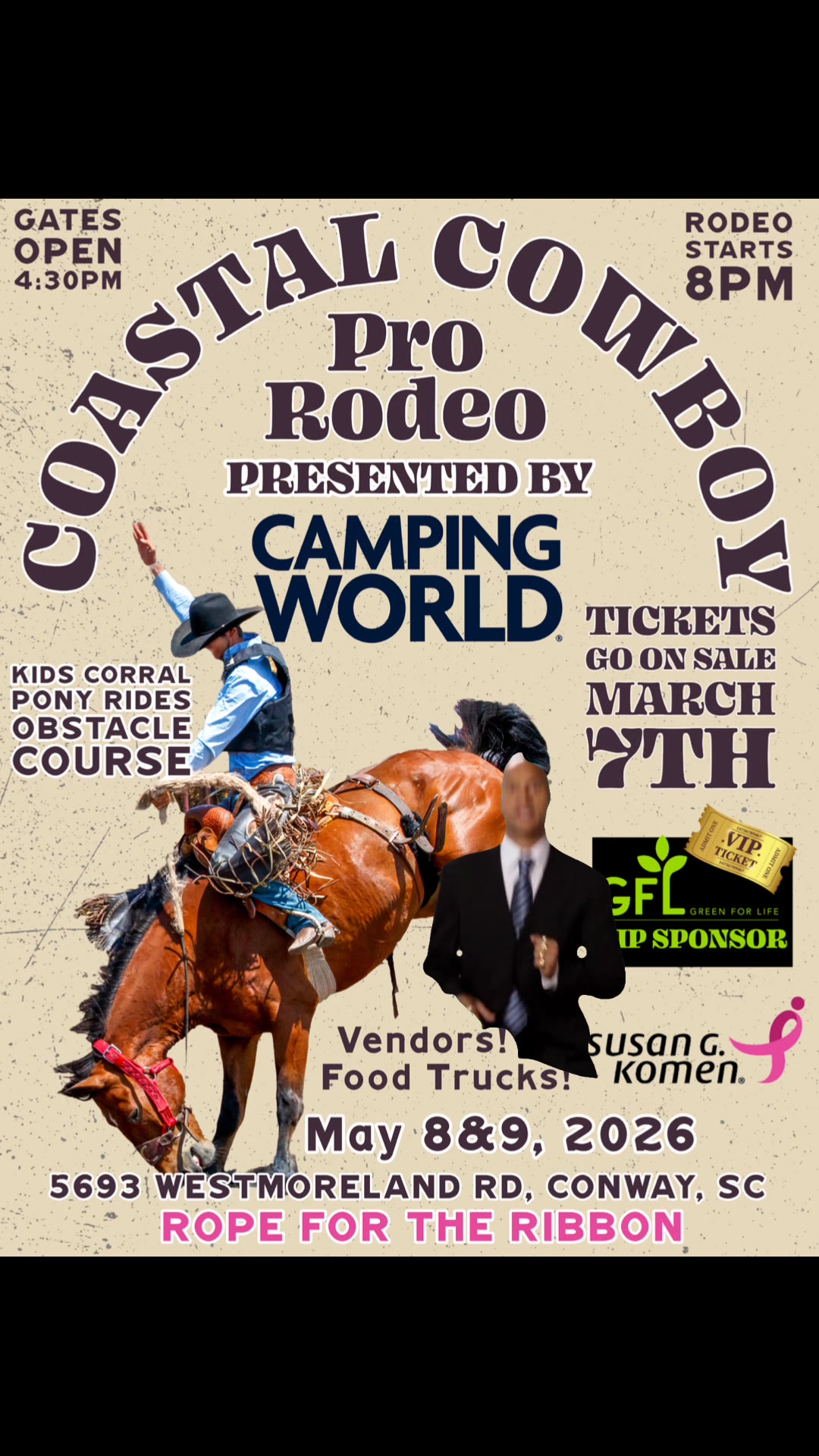Coastal Cowboy Pro Rodeo | Conway SC