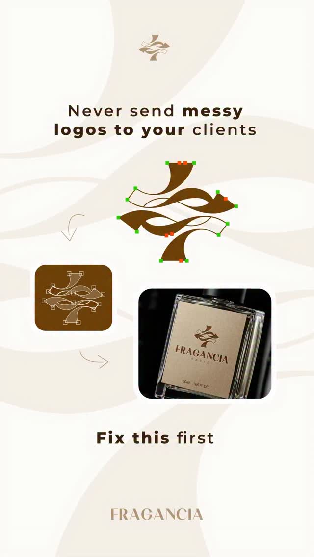 Never send messy logos to clients, here’s how to fix them ⭐ Save this ...