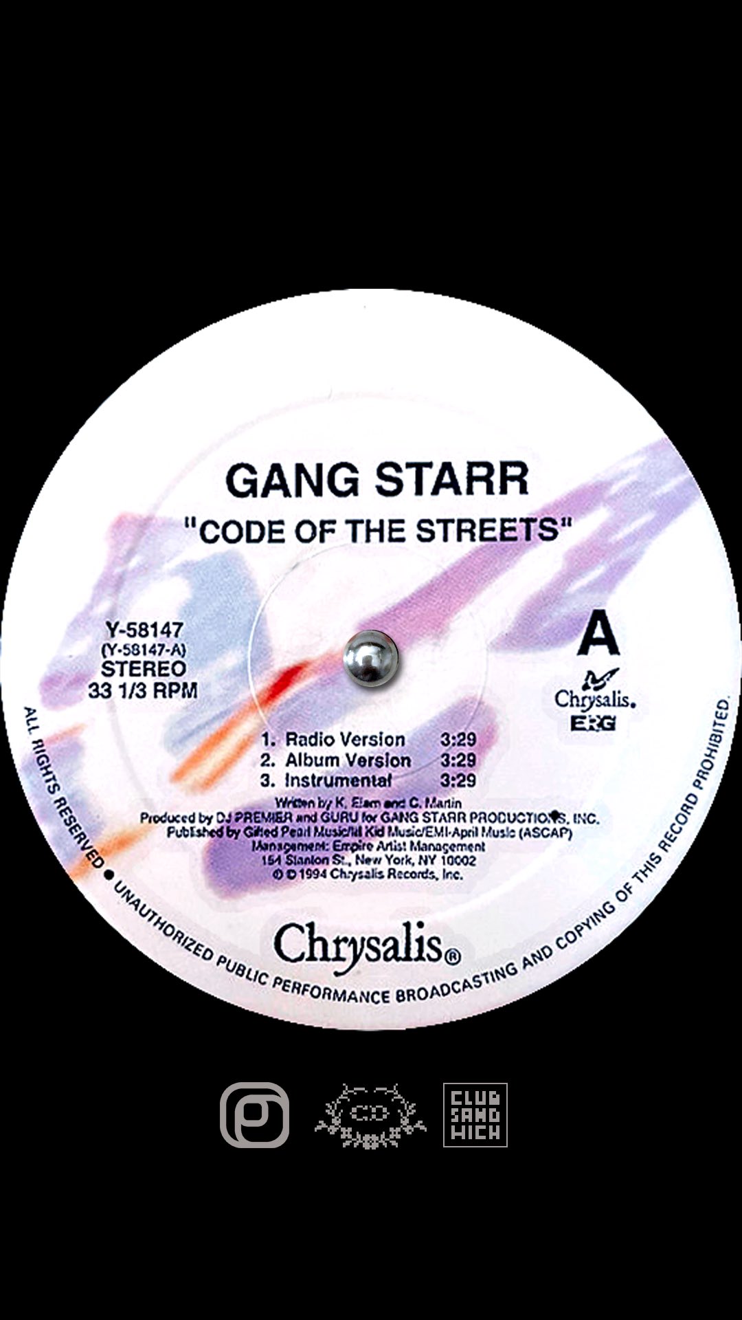 Gang Starr - Code Of The Streets #NowPlaying #hiphopcollector