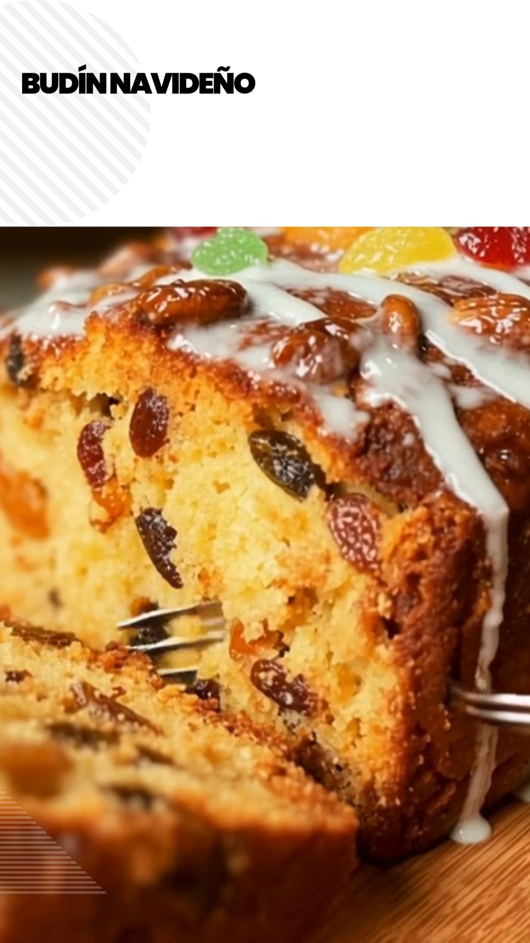 Budín Navideño Ingredientes: 3 huevos grandes 170 g de azúcar molida 70 ...