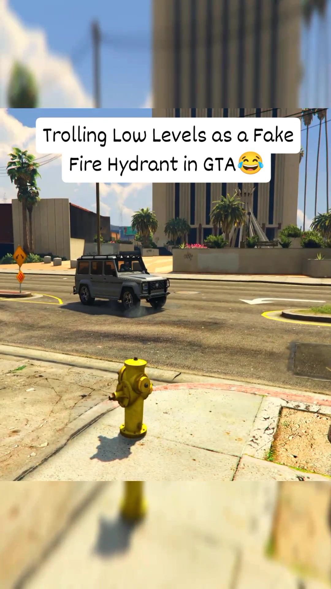 Trolling Low Levels as a Fake Fire Hydrant in GTA V 💀 #gtaviral # ...