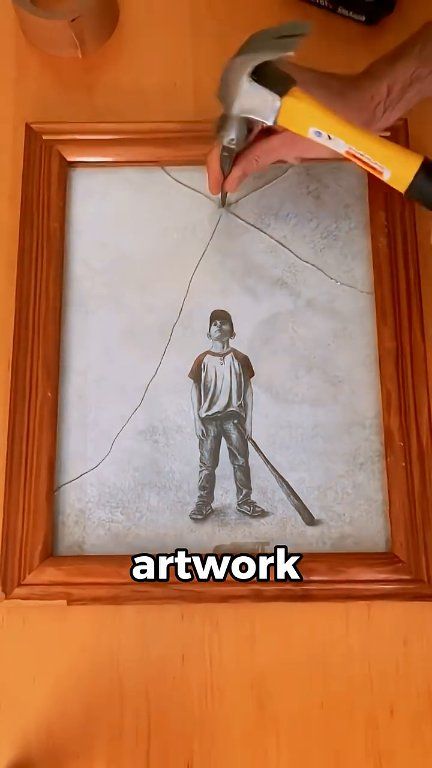 Breaking Frames For Art That Escapes _satisfying _art _shorts | Vibe ...