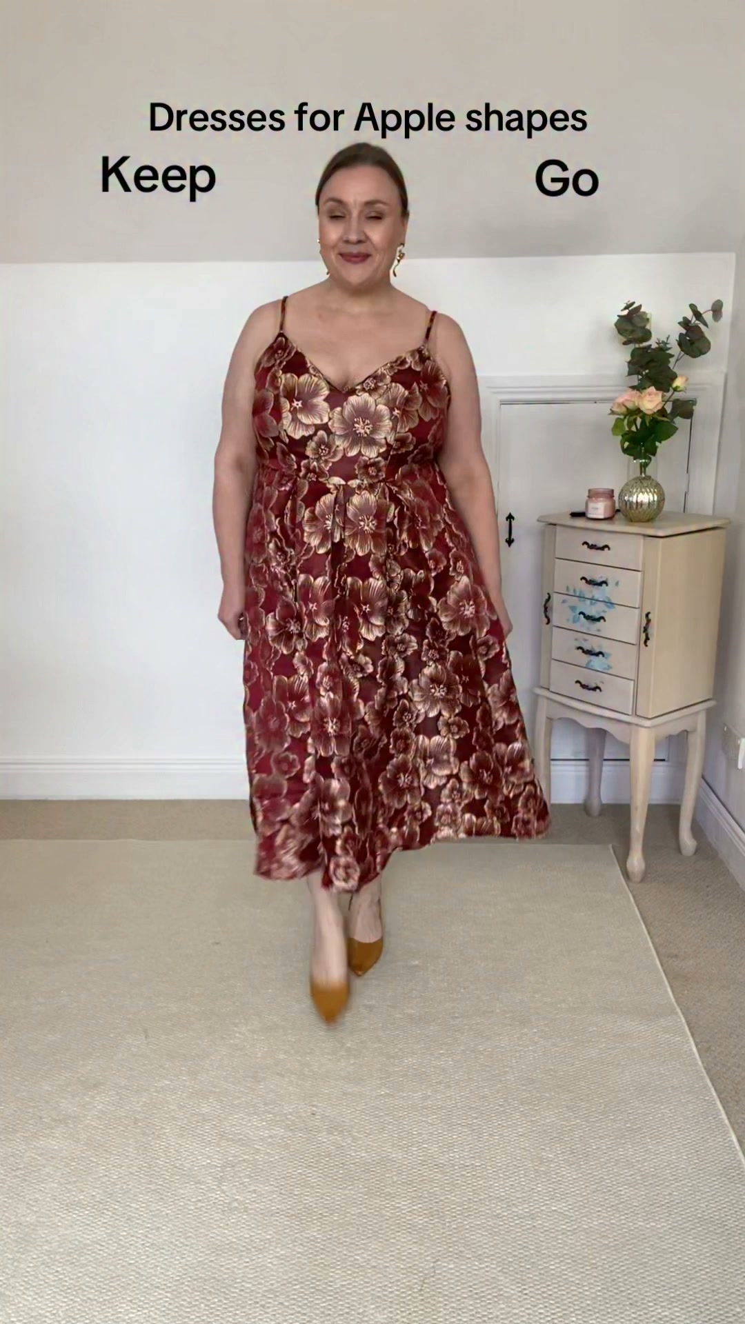 Dresses linked on the ltk app @imjustmemarleen, DRESSES FOR APPLE SHAPES