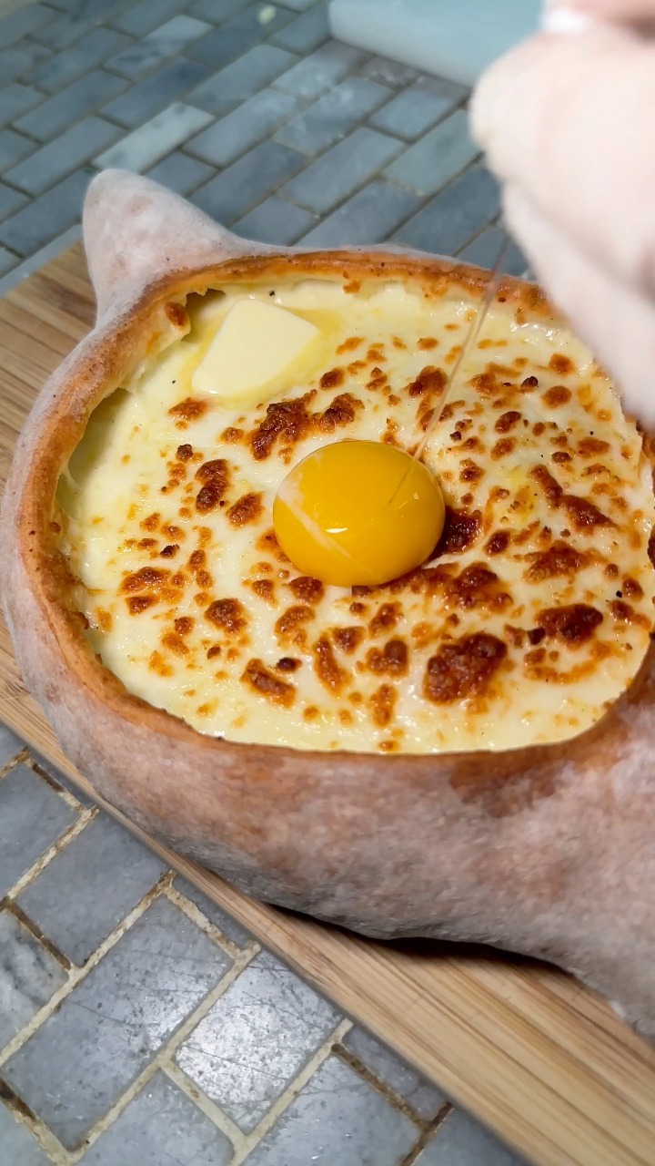 その他 megruli The MEGRULI KHACHAPURI from Ubani in NYC's Midtown!! 🧀 Just the
