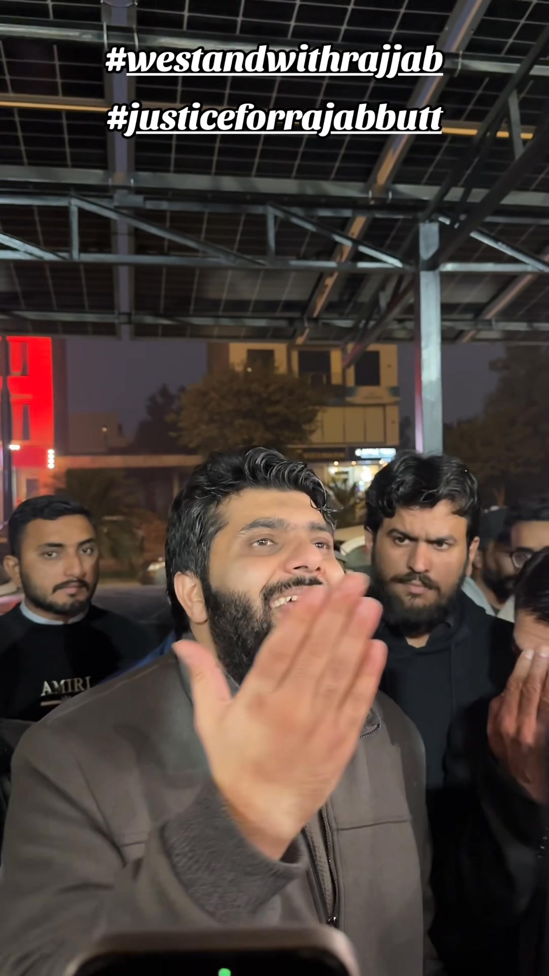 We Stand with Rajab Butt #westandwuthrajjabbutt | Abdul Rehman Imran ...