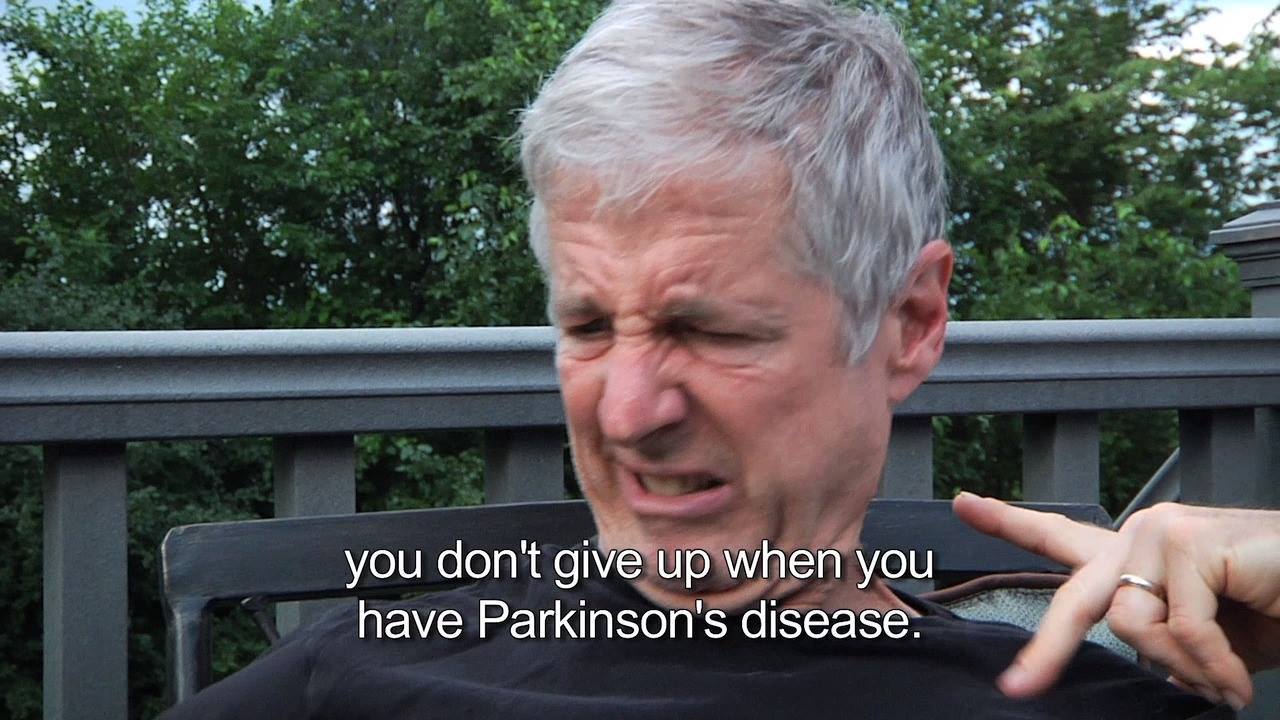 A strong message from Larry during the documentary before he