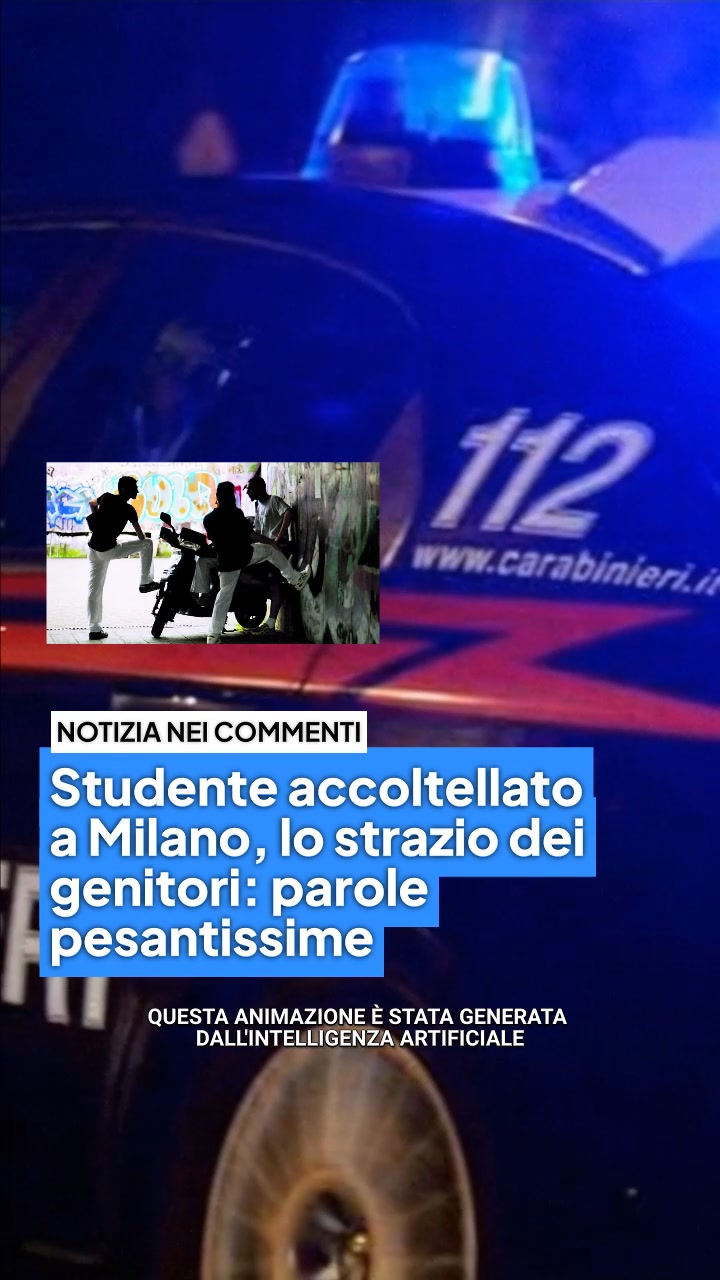 Studente accoltellato a Milano, lo strazio dei genitori: parole ...