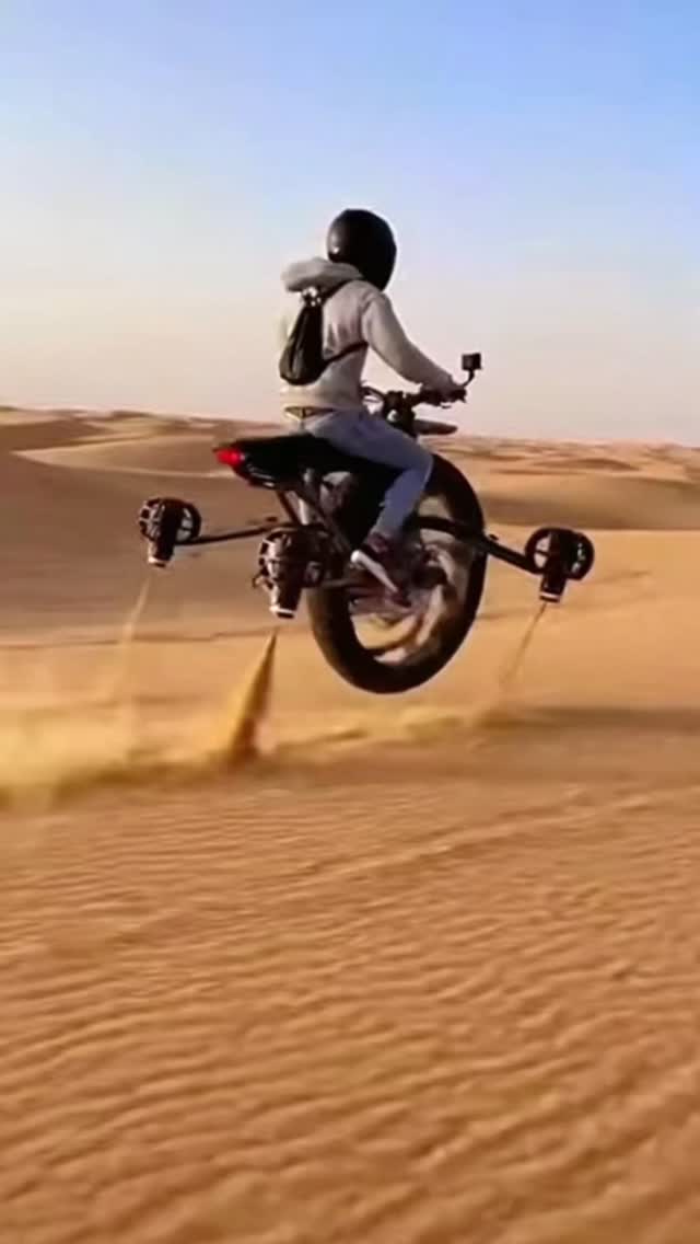 Dubai Desert, One Rider, One Wild Machine” #tech #technology # ...