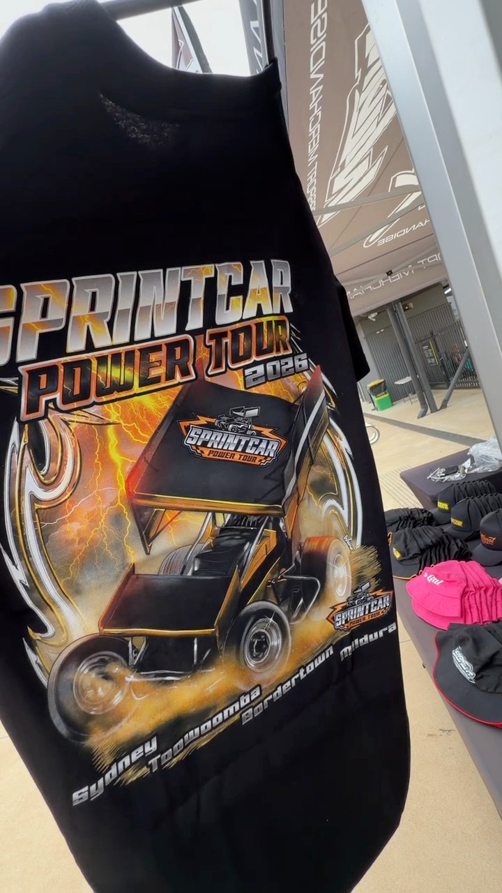 Here’s our PWR TFH Sprintcar Power Tour shirt is ready! Western Sydney ...