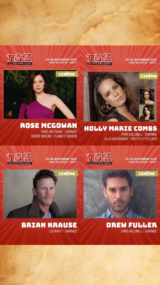 Charmed Reunion at TGS Toulouse 2025! 🇫🇷 🔥 A magical Charmed Reunion is ...