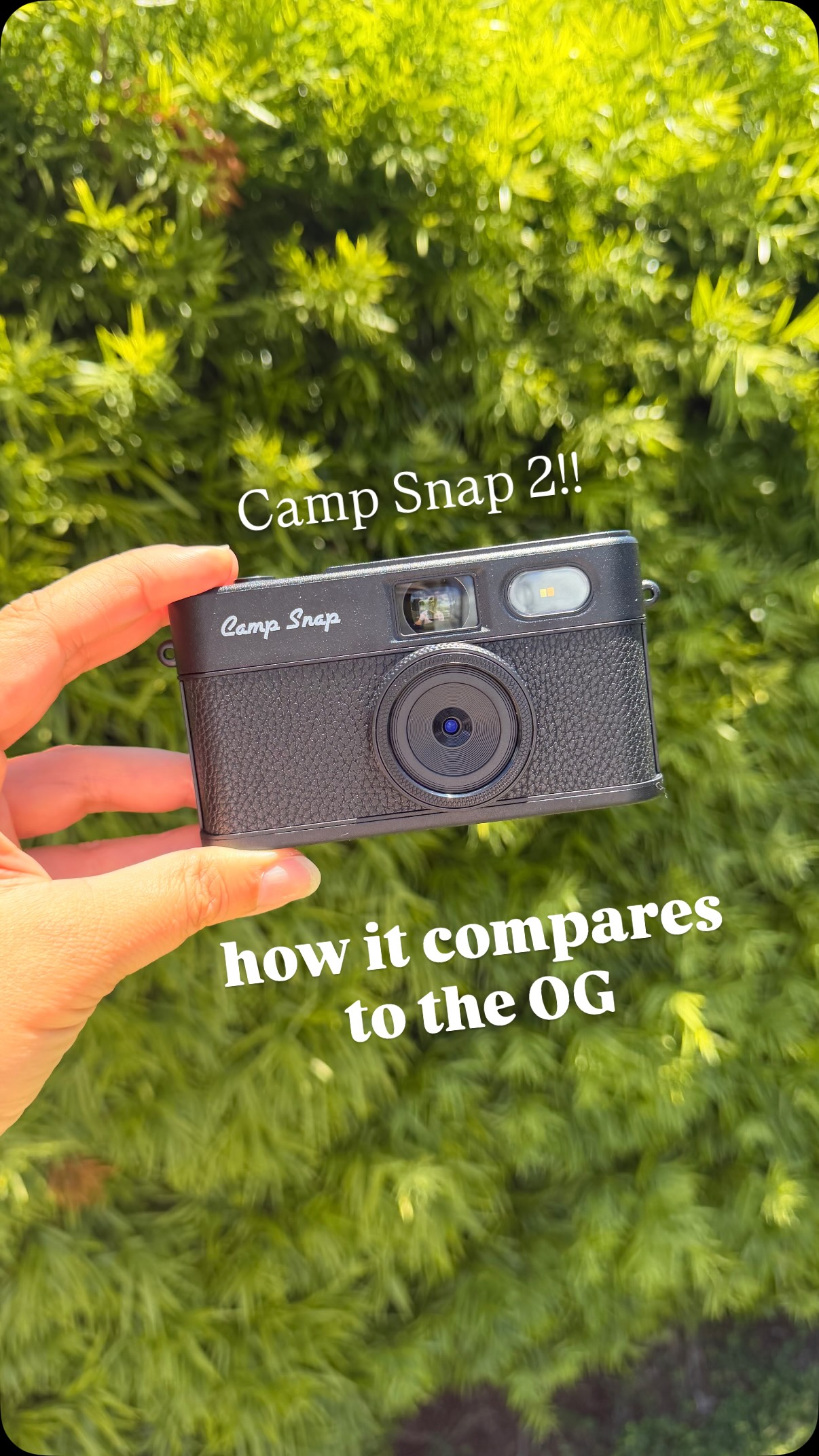 Unboxing the new Camp Snap 2 in Forest Green! Digital camera with