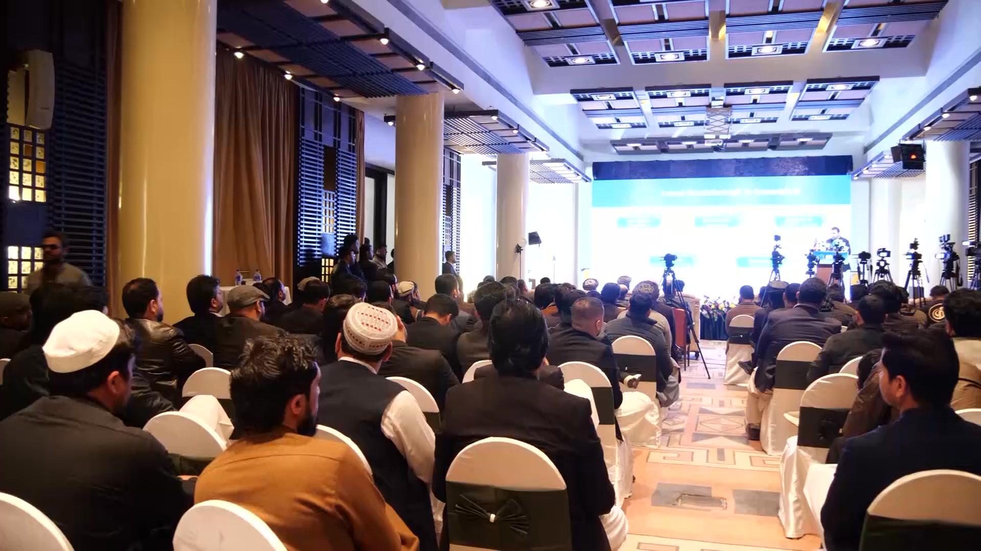 ویدیو: معین دوا و غذای وزارت صحت عامه در نشست «مشارکت و نوآوری صنعت ...