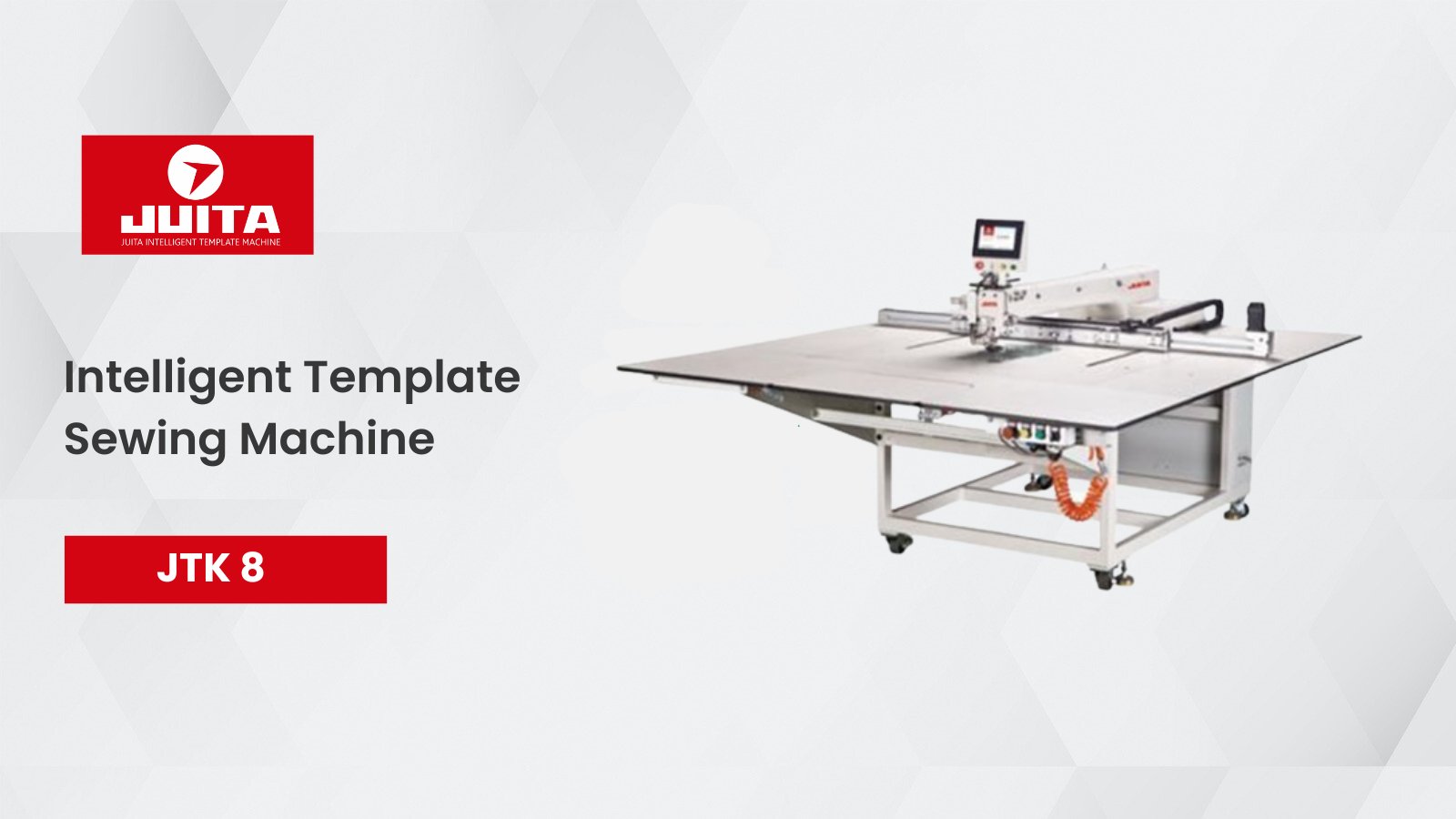 The ⚡Juita JTK 8 is a high-speed industrial sewing machine 