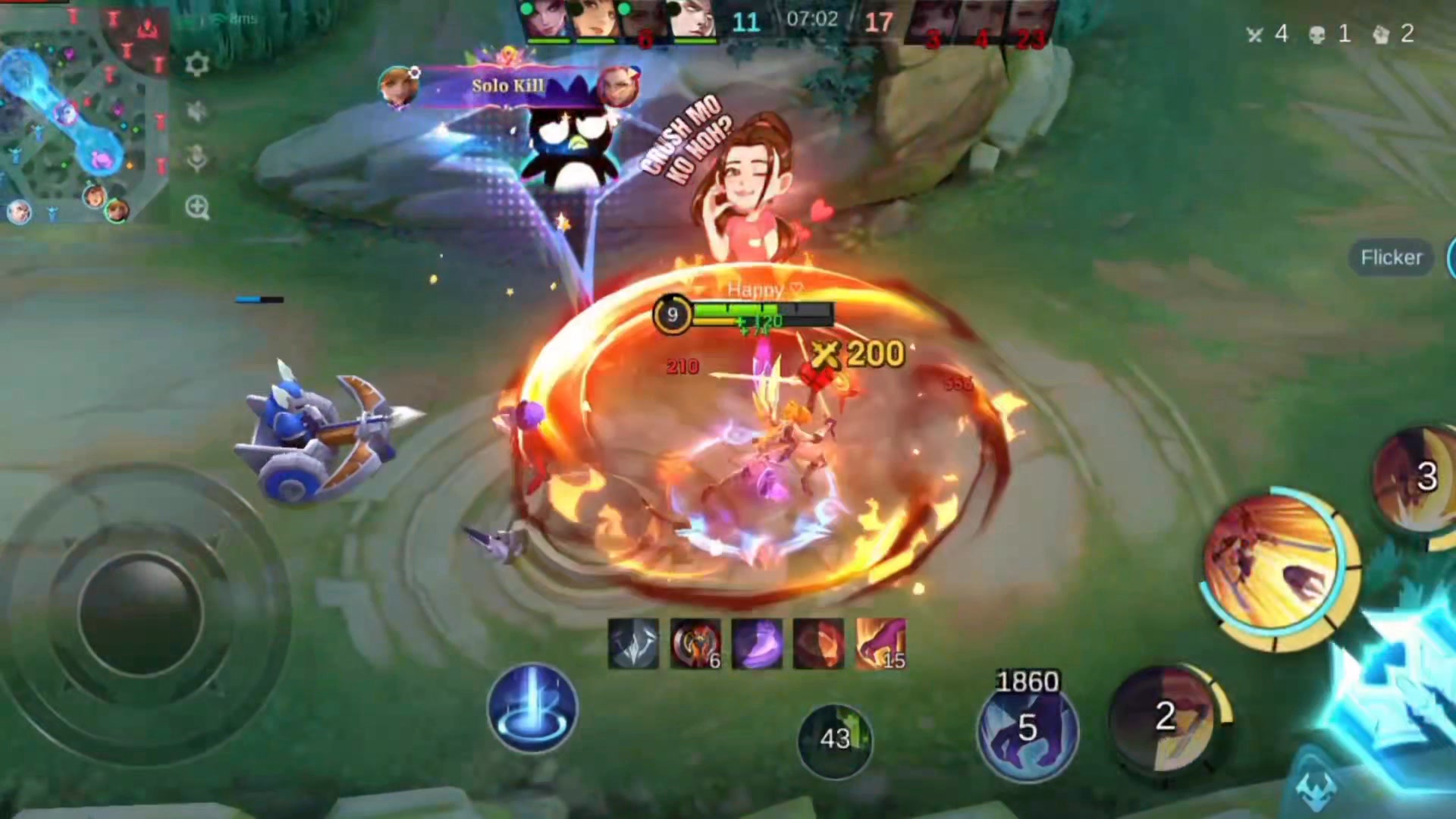 Part.43 Sustain fanny in RG. #MLBB #MobileLegendsBangBang #M7 | War ...