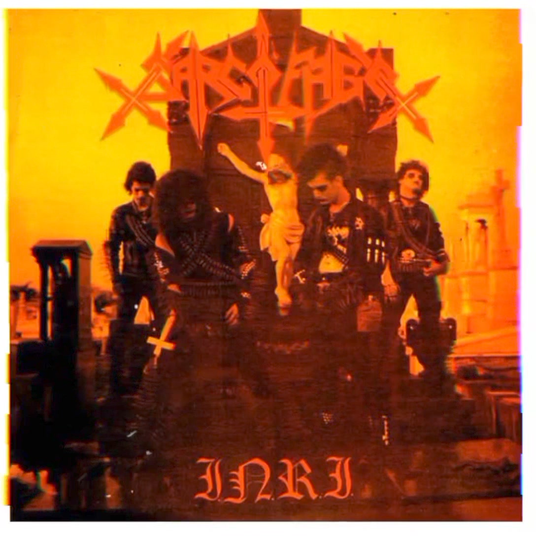 First album by the band Sarcófago!! I.N.R.I. (1987) 😈