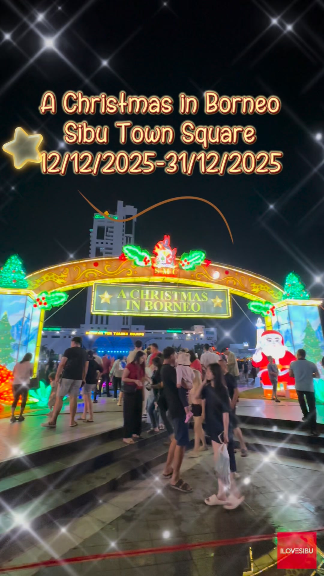 Christmas Tree Decoration at Town Square Sibu 2026 - An Annual ...