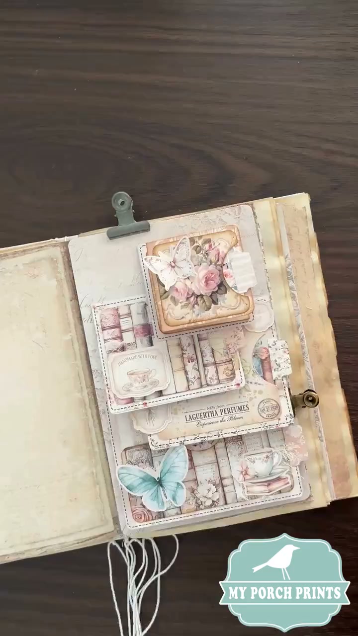 Junk Journal Ideas: - Junk Journal Ideas: My Porch Prints