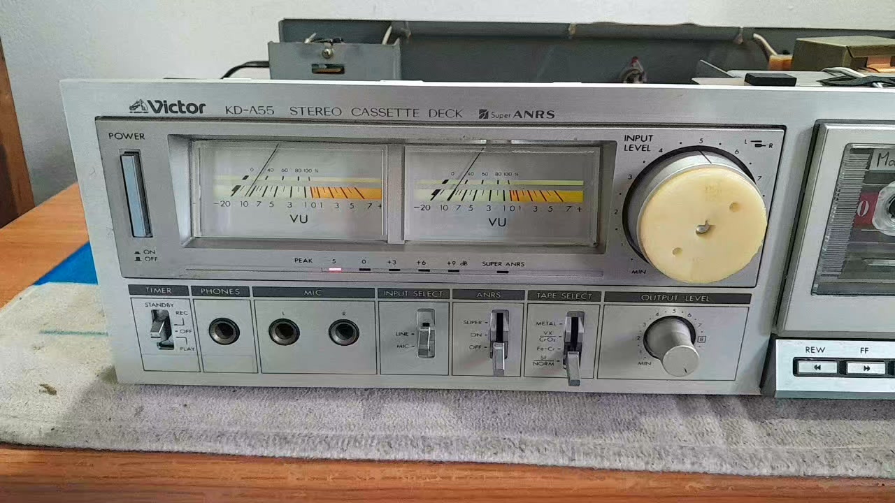 Jvc kd-a55 stereo cassette deck for sale