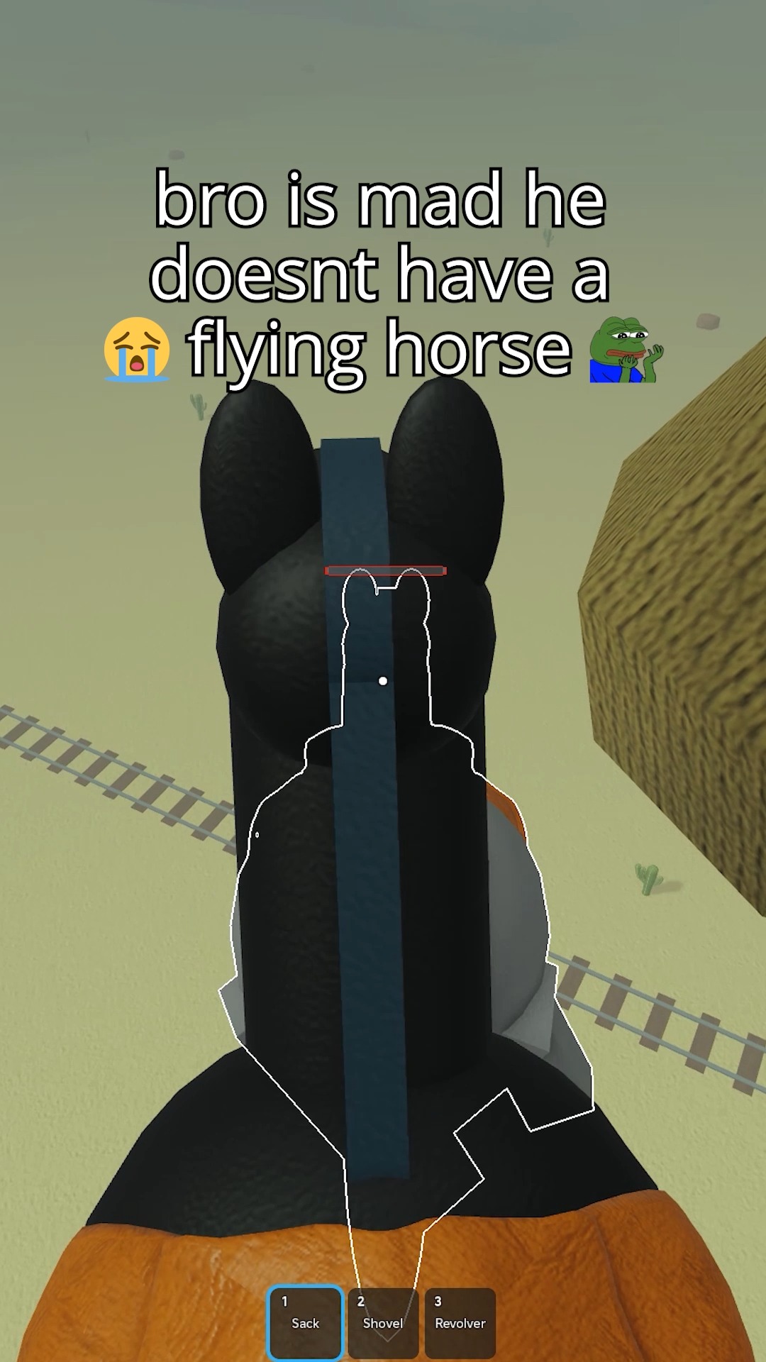 Dead Rails FLYING HORSE GLITCH SPEEDRUN FAIL (No Script) Roblox Dead ...