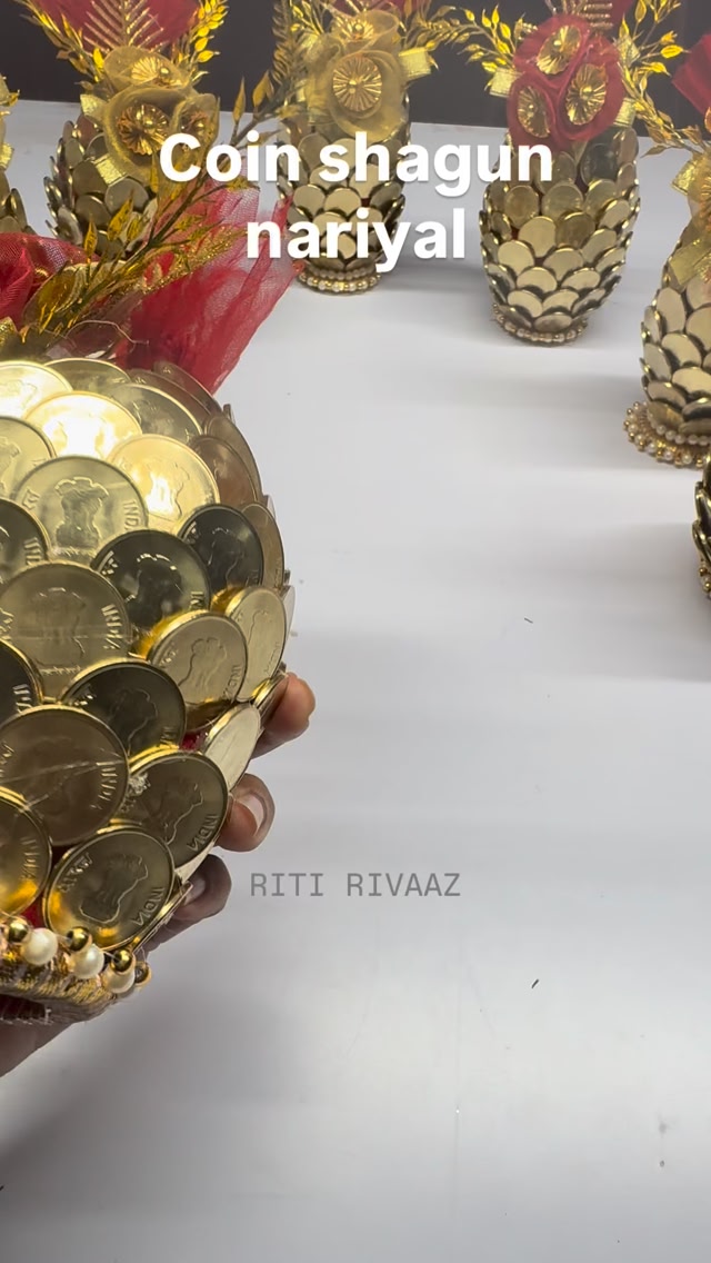 Thank you for a huge response on our coin shagun nariyal . Dm for price ...