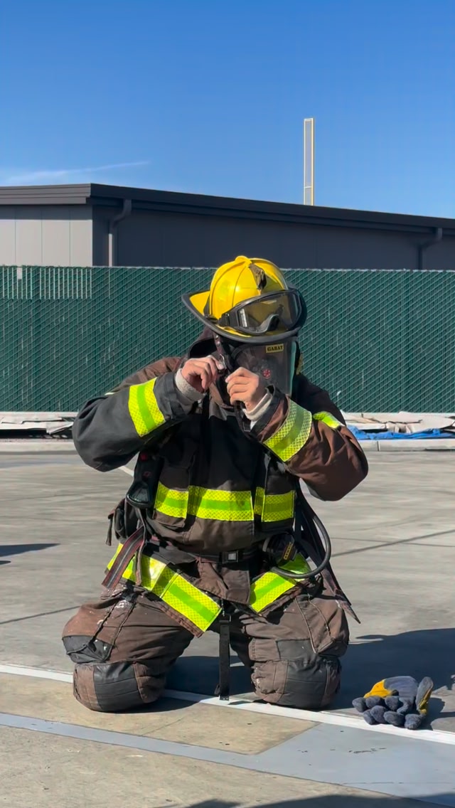 SJFD Firefighter Recruit Academy 26-01 put their air management skills ...