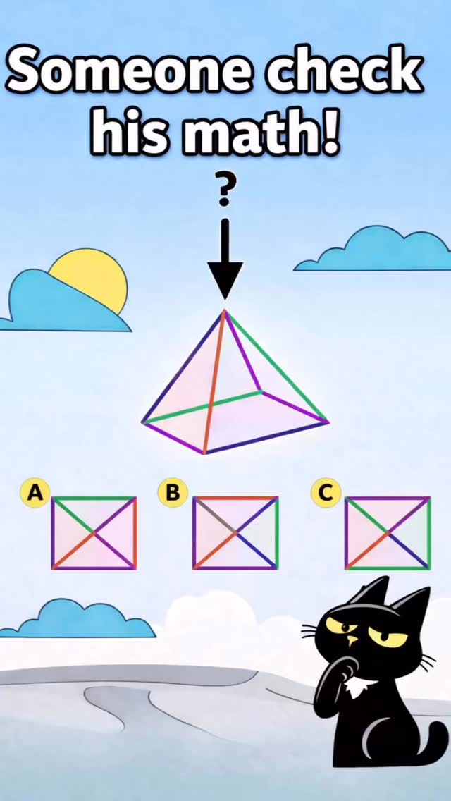 Only 1 Answer Matches the Pyramid 👀 #riddle #brainchallenge # ...