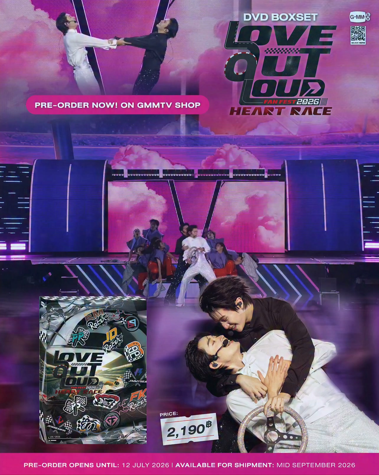 GMMTV - PRE-ORDER NOW! DVD BOXSET BLUSH BLOSSOM FAN FEST ON GMMTV 