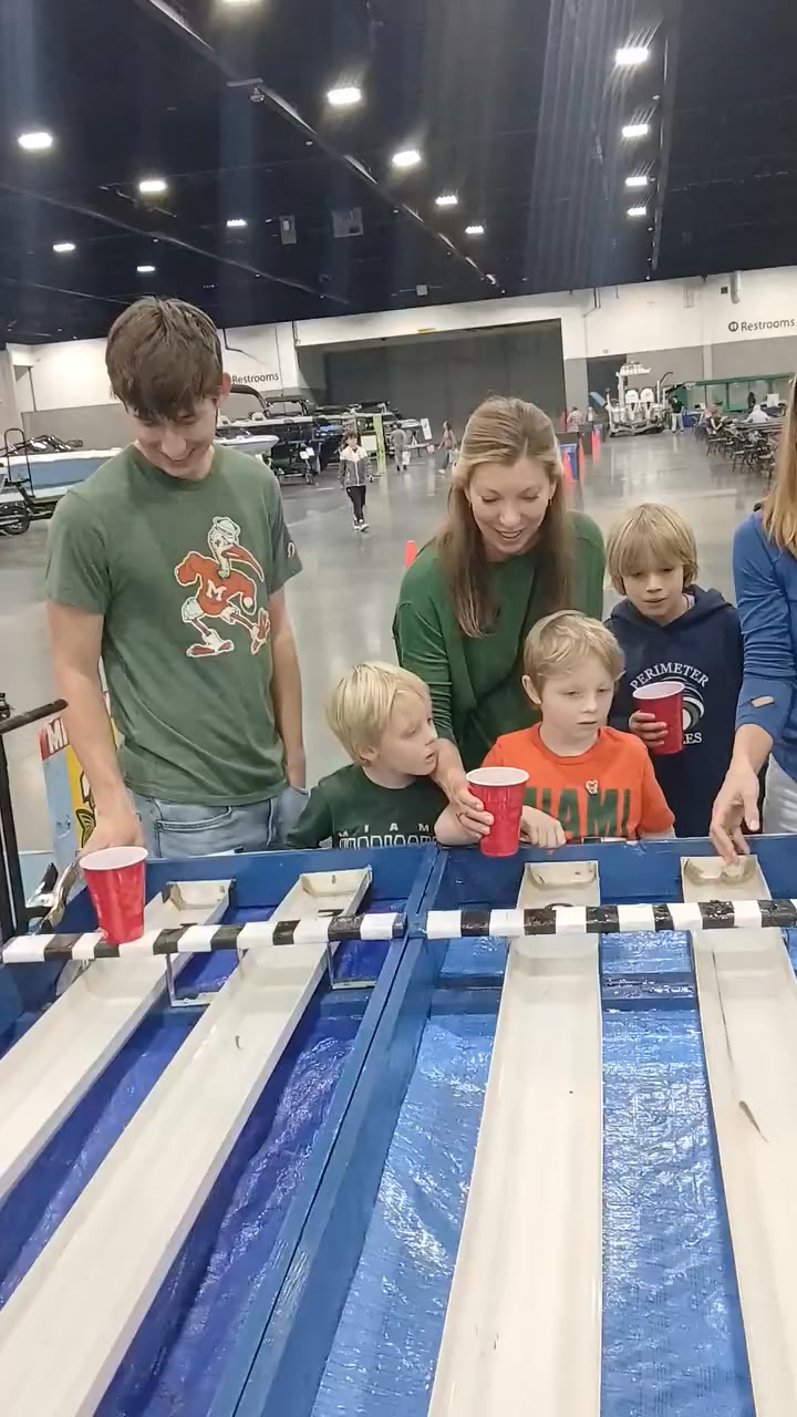 Fun at the Atlanta Boat show | World Minnow Racing Association | Facebook