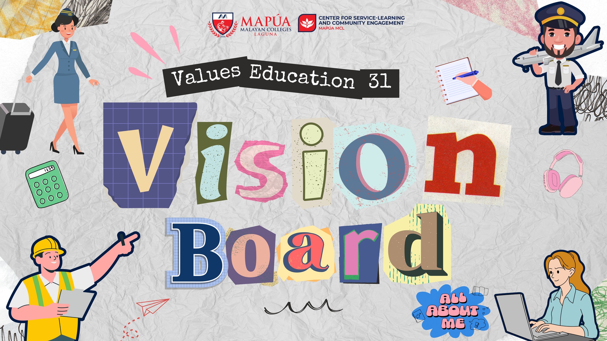Presenting the Vision Board Project of our Second Term VE031 Students ...