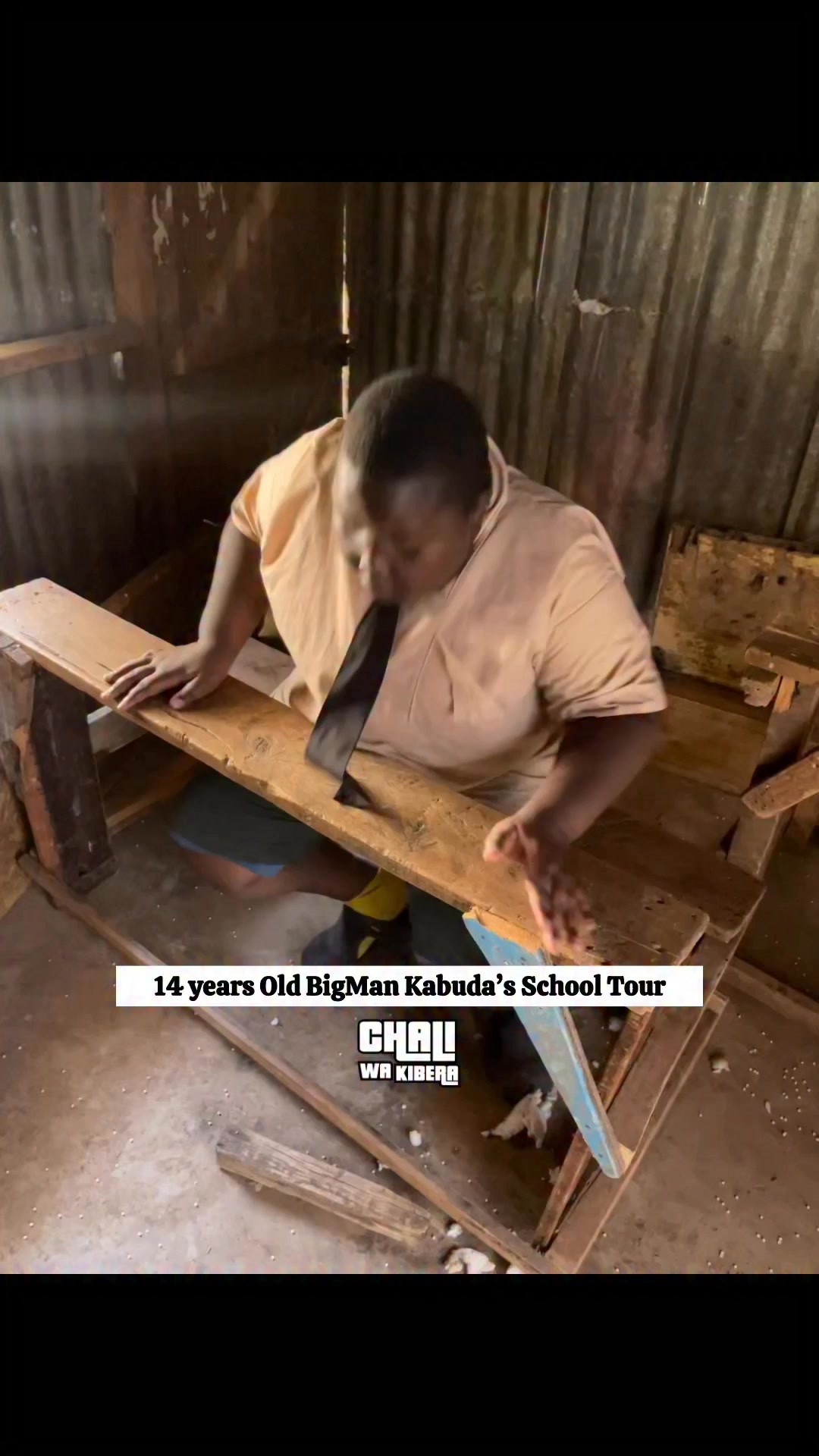14 years Old BigMan Kabuda’s School Tour | Chaliwakibera | Facebook