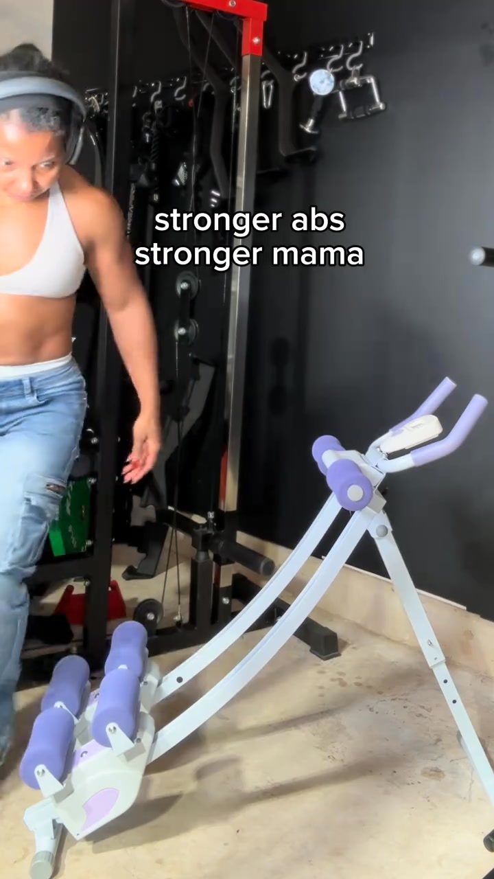 Strengthen and target lower abs from home with the BearBro Foldable Ab ...