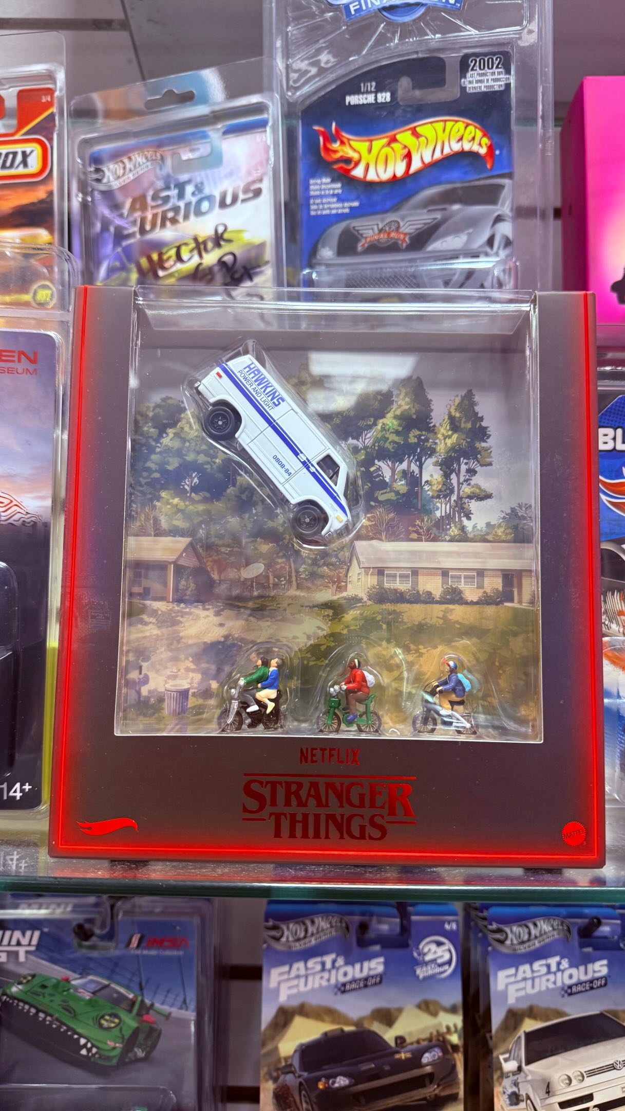 Hot wheels x Stranger Things SDCC collaboration Now available in