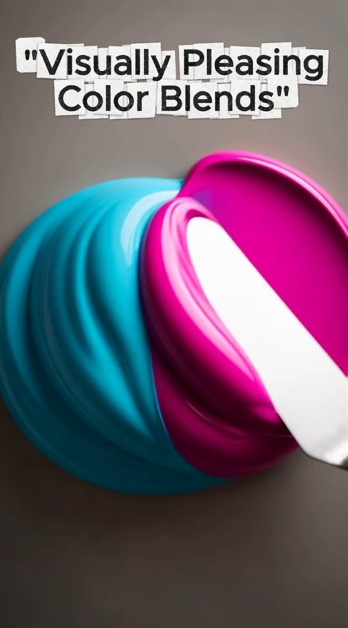 Visually Pleasing Color Blends #colors #colorasmr #colormixing # ...