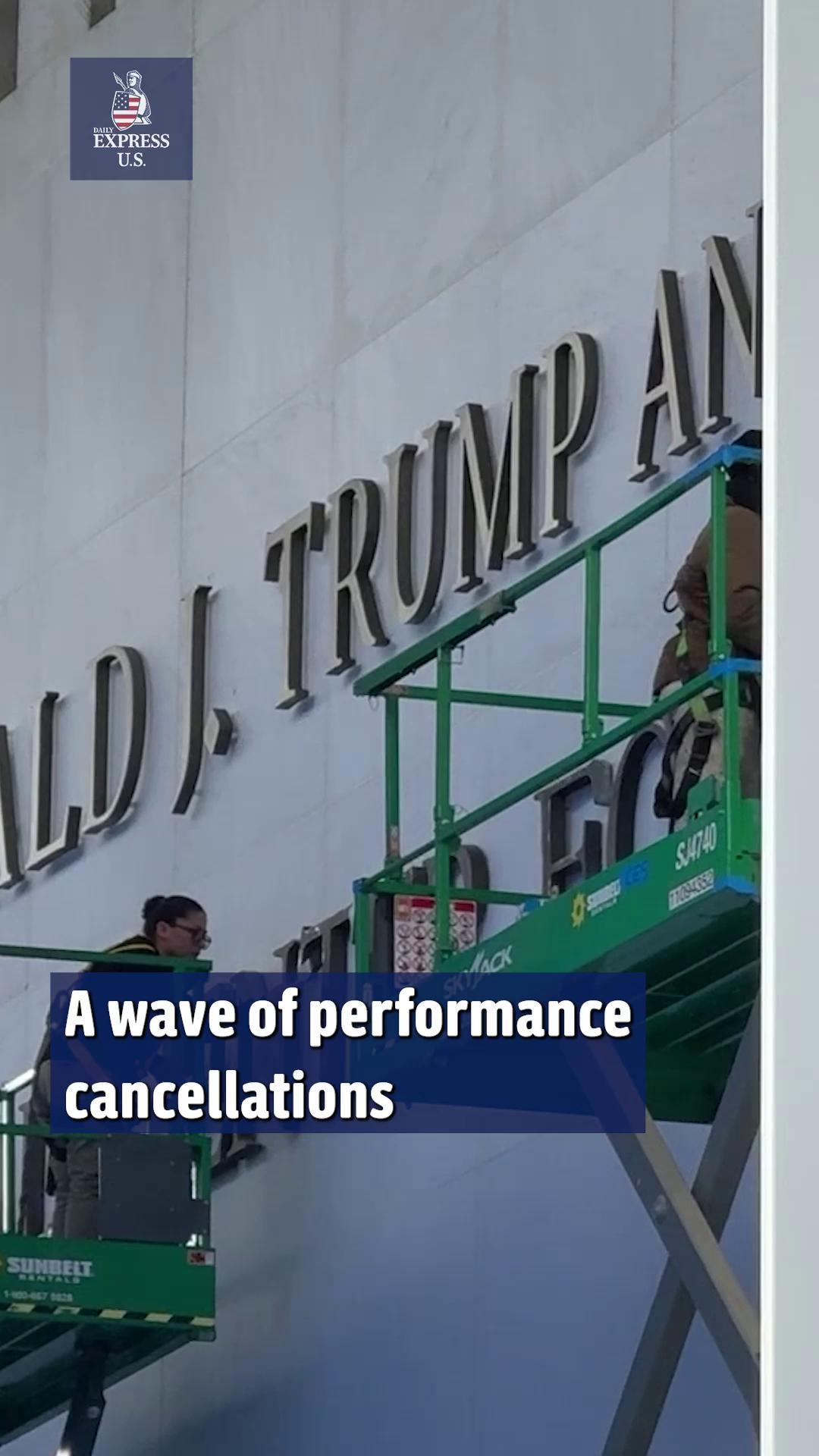 More and more performers are cancelling their gigs at the Kennedy ...