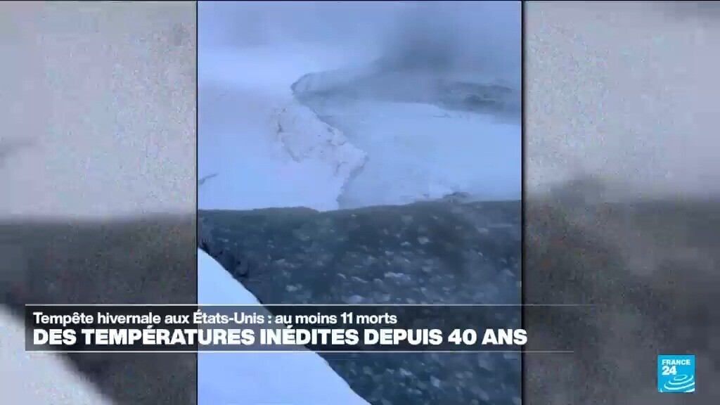 ️ Une partie de l'Amérique du Nord est actuellement frappée par une ...