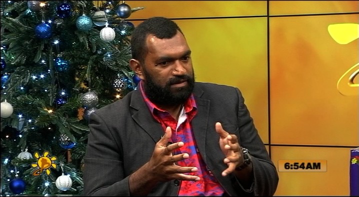 Kemueli Verebalavu continues the conversation with host Jonathan Kumar ...