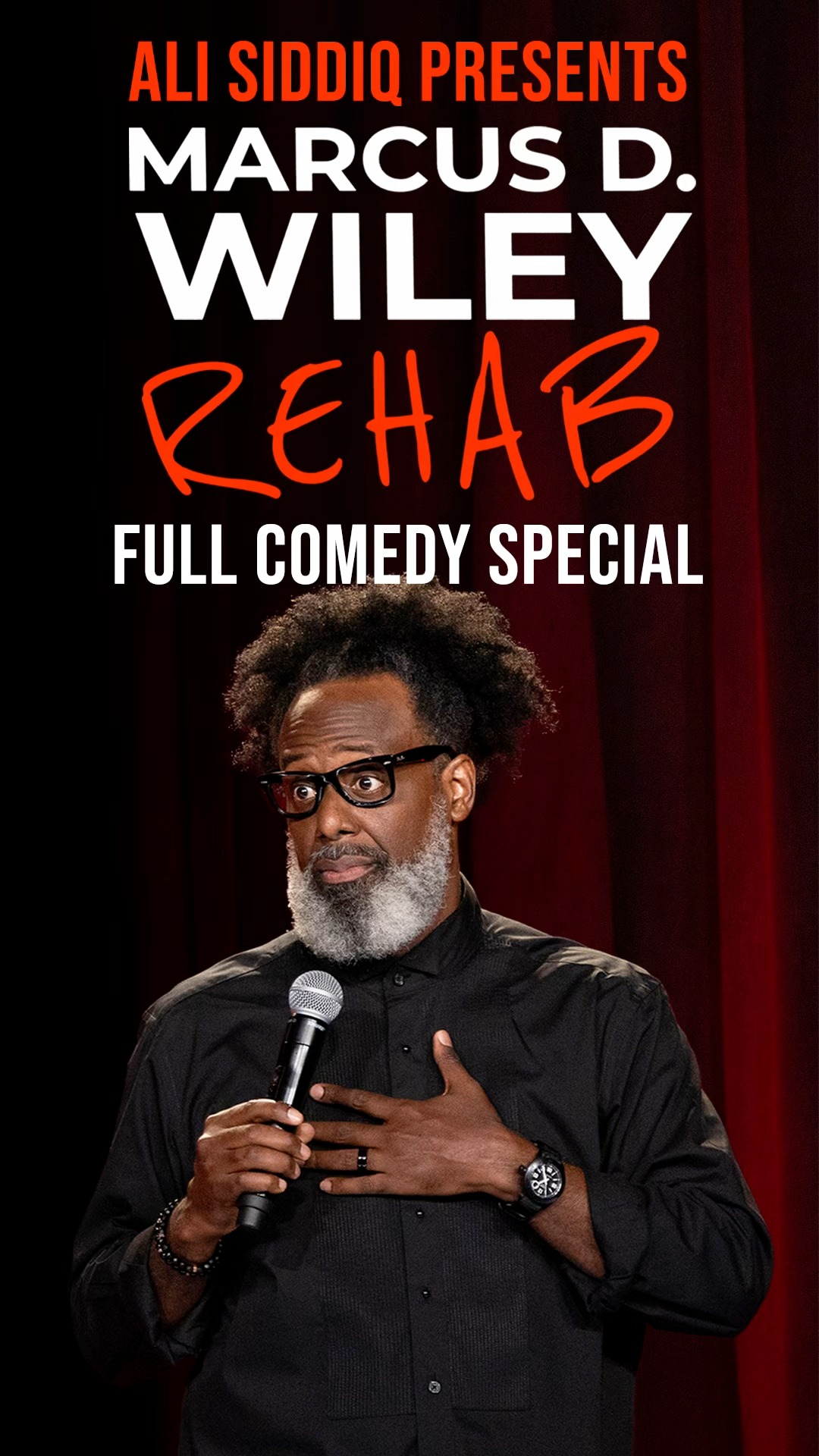 Tomorrow at 6pm EST is premiere of MARCUS D. WILEY: REHAB, on the Ali ...